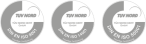 LagerModern ISO Zertifikate